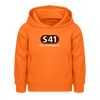 S41 - Kinder Premium Hoodie - Orange