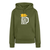 Ick kieke, staune, wunda mir, wie'n kühles Bier jefällt mir hier - Frauen Premium Hoodie - Khaki