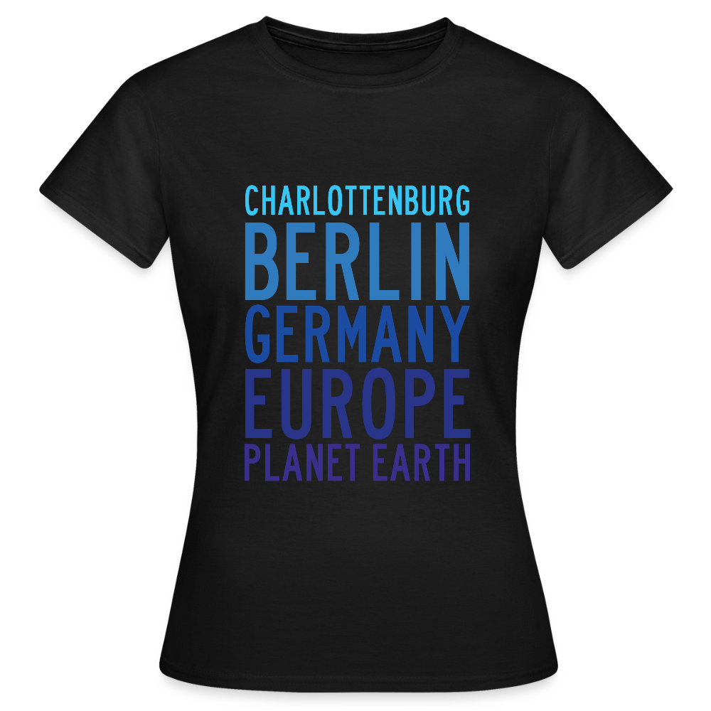 Charlottenburg - Earth - Frauen Premium T-Shirt - Schwarz