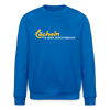 Lächeln is keen Jesichtsbruch - Unisex Bio Sweatshirt - Königsblau