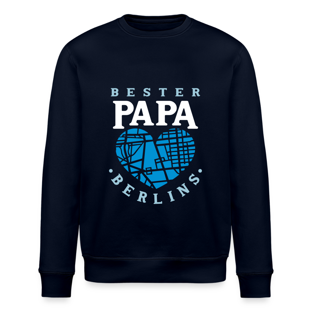 Bester Papa - Unisex Bio Sweatshirt - Navy