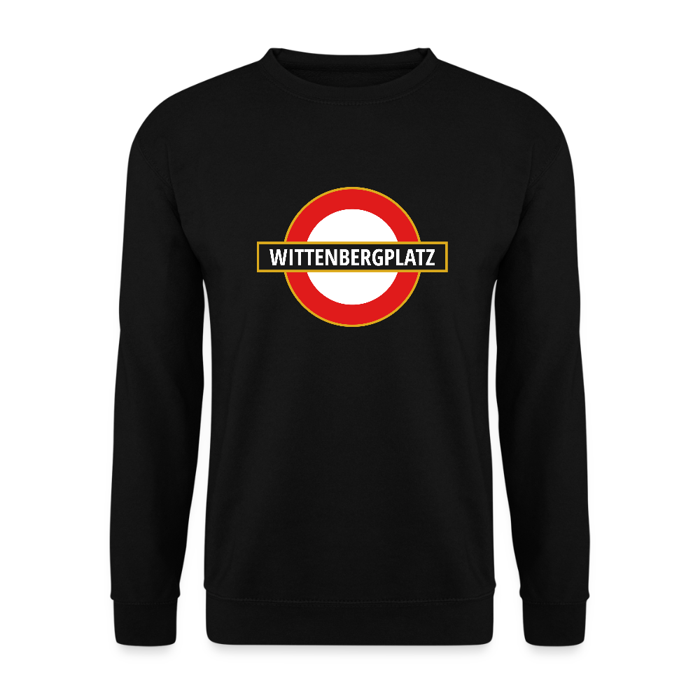 Wittenbergplatz - Unisex Pullover - Schwarz