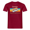 Spandau Hippest Neighborhood - Männer Premium T-Shirt - Ziegelrot