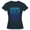 Kreuzberg - Planet Earth - Frauen Premium T-Shirt - Navy