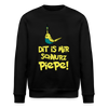Schnurz Piepe mit Piep - Unisex Bio Sweatshirt - Schwarz