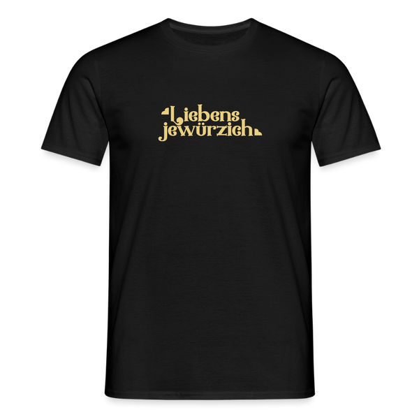 Liebensjewürzich - Männer Premium T-Shirt - Schwarz