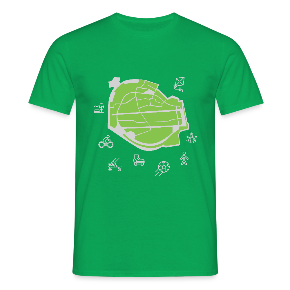 Tempelhof Feld - Männer Premium T-Shirt - Kelly Green