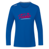 Tusse - Frauen Sport Langarmshirt - Royalblau