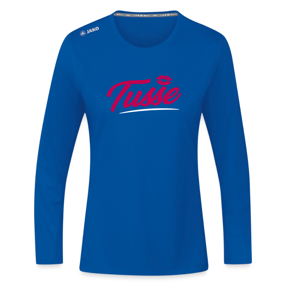 Tusse - Frauen Sport Langarmshirt - Royalblau