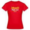 Jahaa!!! Mach ick! später! vielleicht - Frauen Premium T-Shirt - Rot