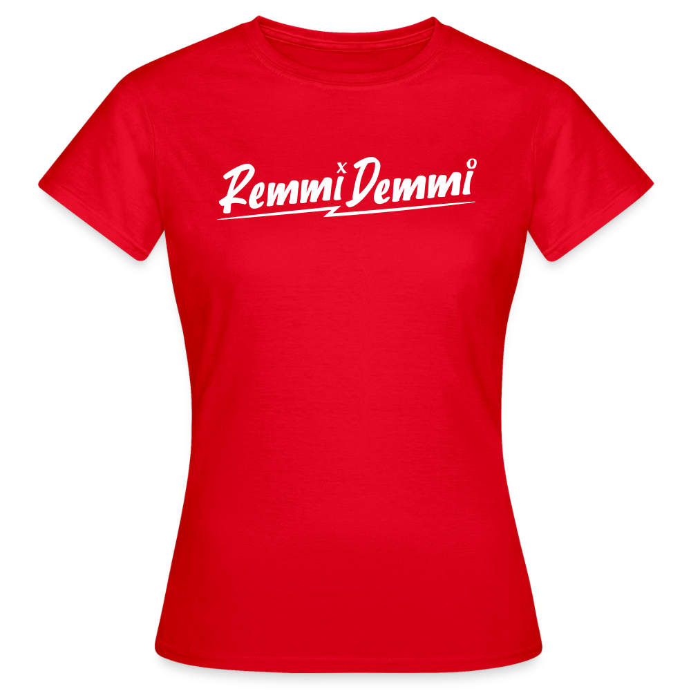 Remmi Demmi - Frauen Premium T-Shirt - Rot