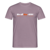 Bin uff Bier-Diät! (schon 3 Tage valorn) - Männer Premium T-Shirt - Lilagrau