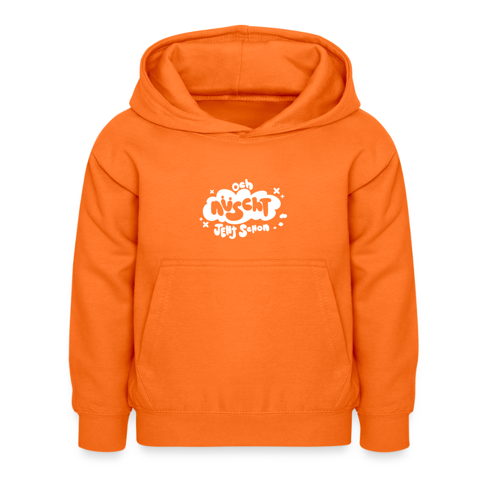 och nüscht jeht schon! - Kinder Hoodie - Orange