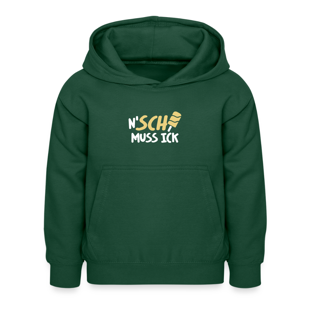 N'SCH... MUSS ICK - Kinder Hoodie - Flaschengrün