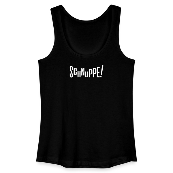 Schnuppe! - Frauen Bio Tank Top - Schwarz