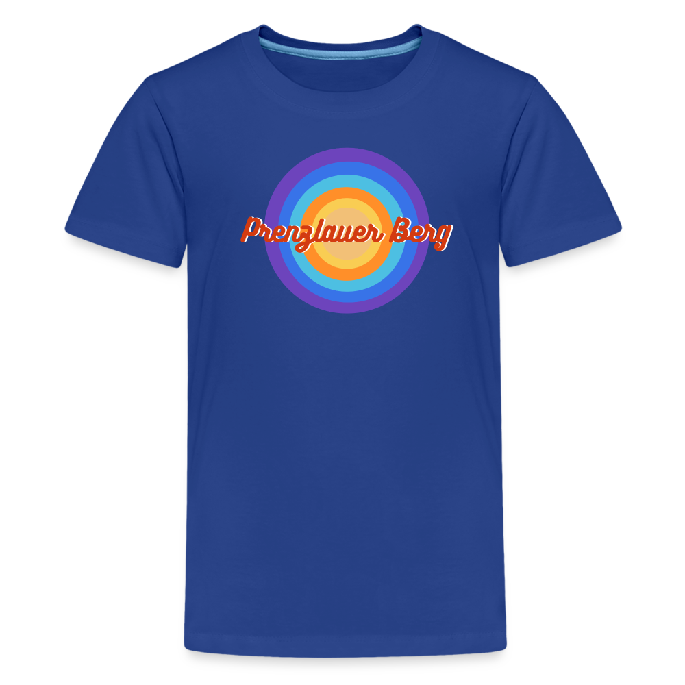 Prenzlauer Berg Retro - Teenager Premium T-Shirt - Königsblau