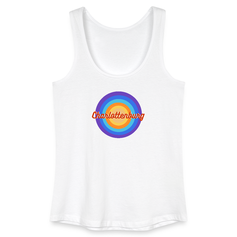 Charlottenburg Retro - Frauen Bio Tank Top - Weiß