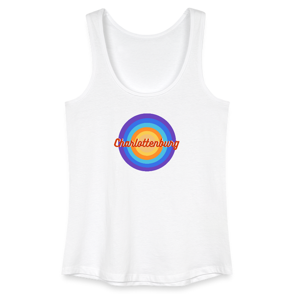 Charlottenburg Retro - Frauen Bio Tank Top - Weiß