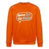Keene Zeit für Blabla! - Unisex Bio Sweatshirt - Tieforange