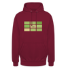 Hermanstrasse - Unisex Hoodie - Bordeaux