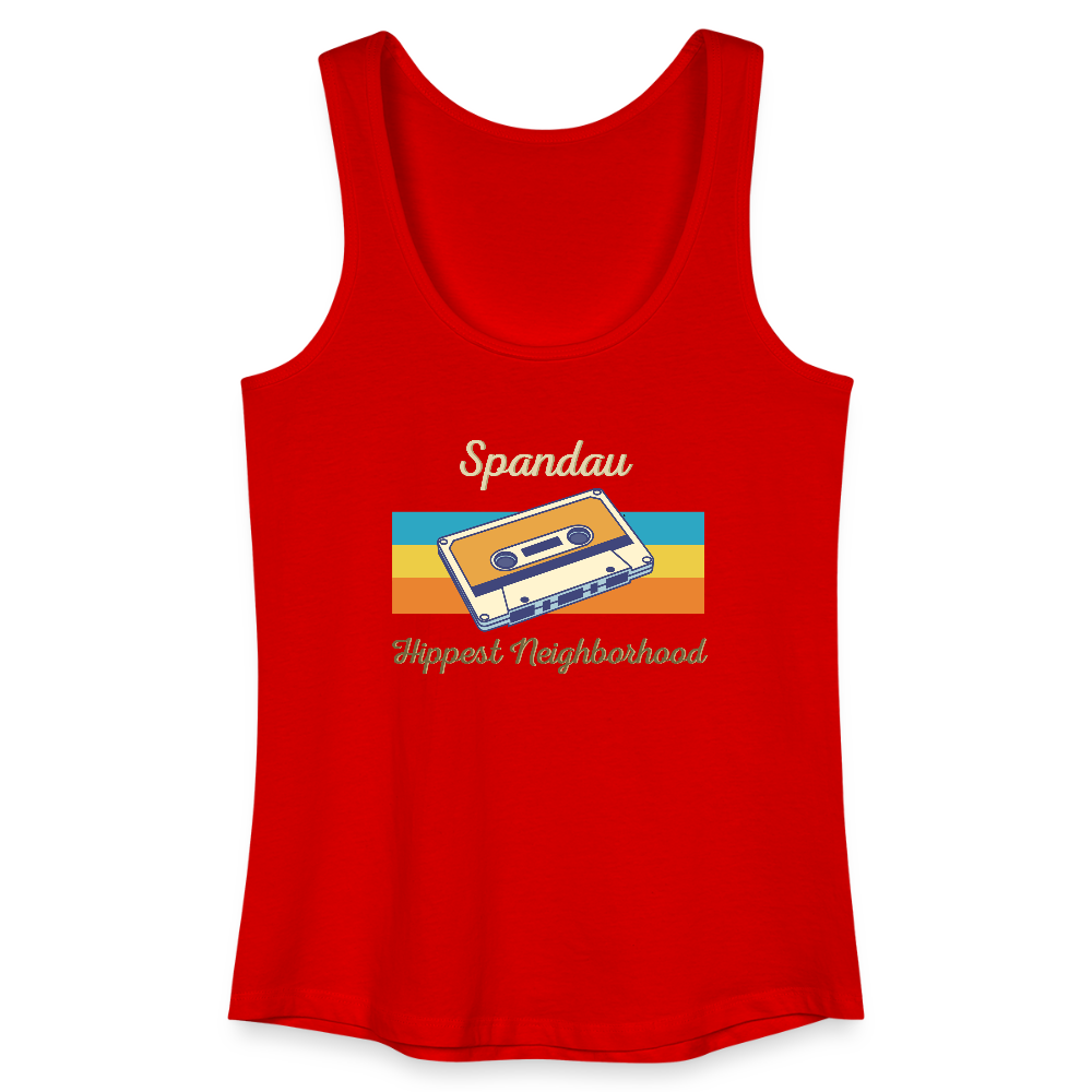 Spandau Hippest Neighborhood - Frauen Bio Tank Top - Rot