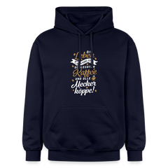 Dit Leben is zu kurz für schlechten Kaffee und olle Meckerköppe! - Hoodie