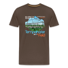 Tempelhofer Feld - Männer Premium T-Shirt - Edelbraun