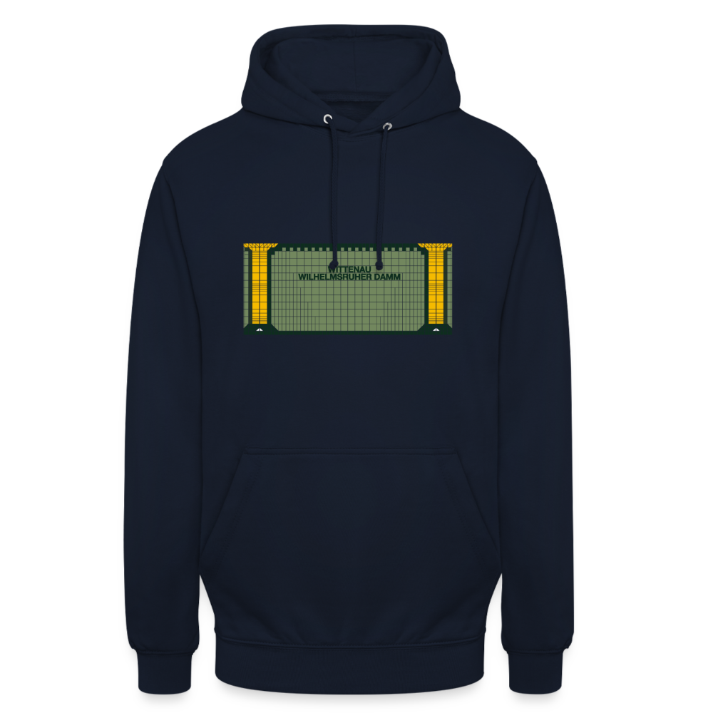 Wittenau Wilhelmsruher Damm - Unisex Hoodie - Navy