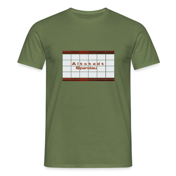 Altstadt Spandau - Männer Premium T-Shirt - Militärgrün
