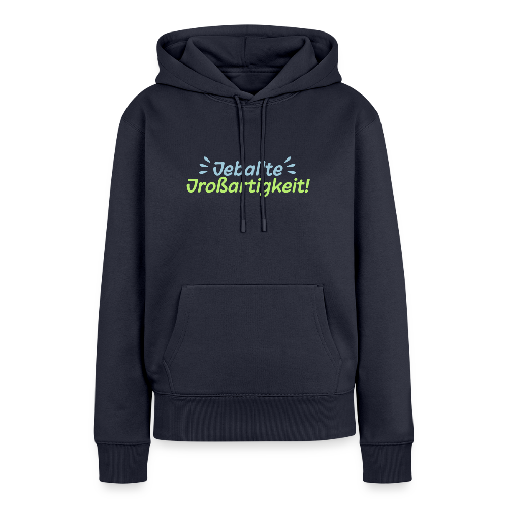 Jeballte Jroßartigkeit! - Frauen Premium Hoodie - Navy