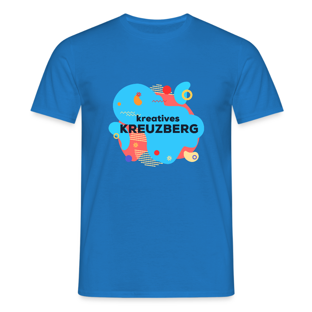 Kreatives Kreuzberg - Männer Premium T-Shirt - Royalblau