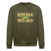 Keen Bock uff Heck Meck - Unisex Bio Sweatshirt - Khaki