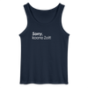 Sorry, keene Zeit! - Männer Tank Top - Navy