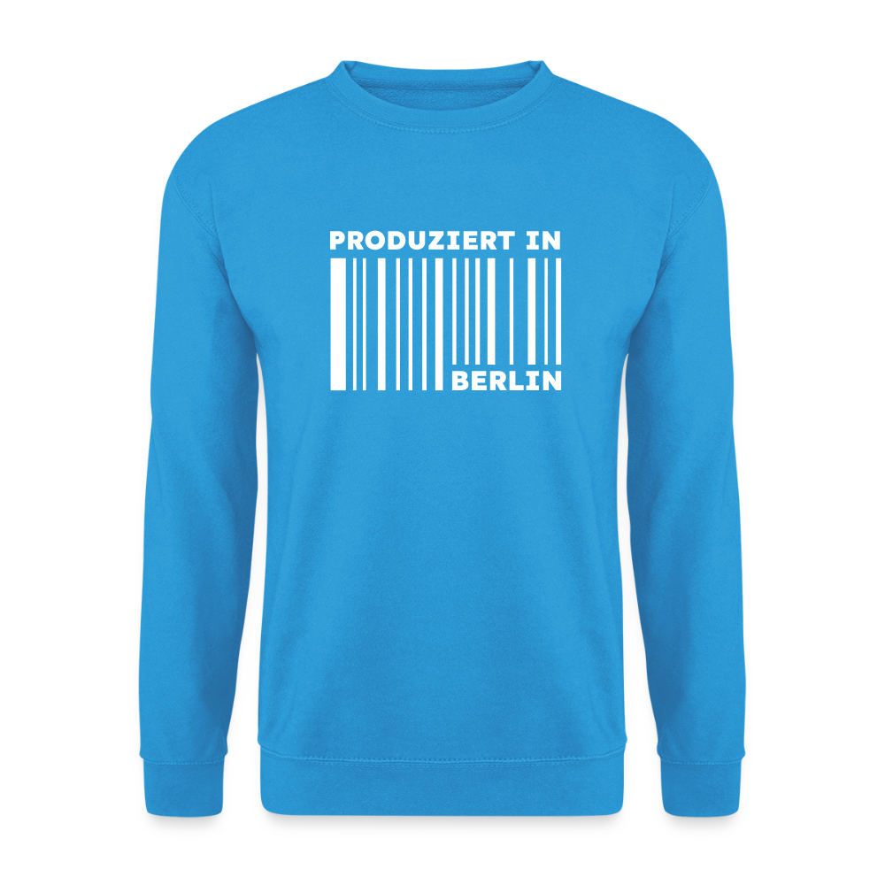 PRODUZIERT IN BERLIN - Unisex Pullover - Meeresblau