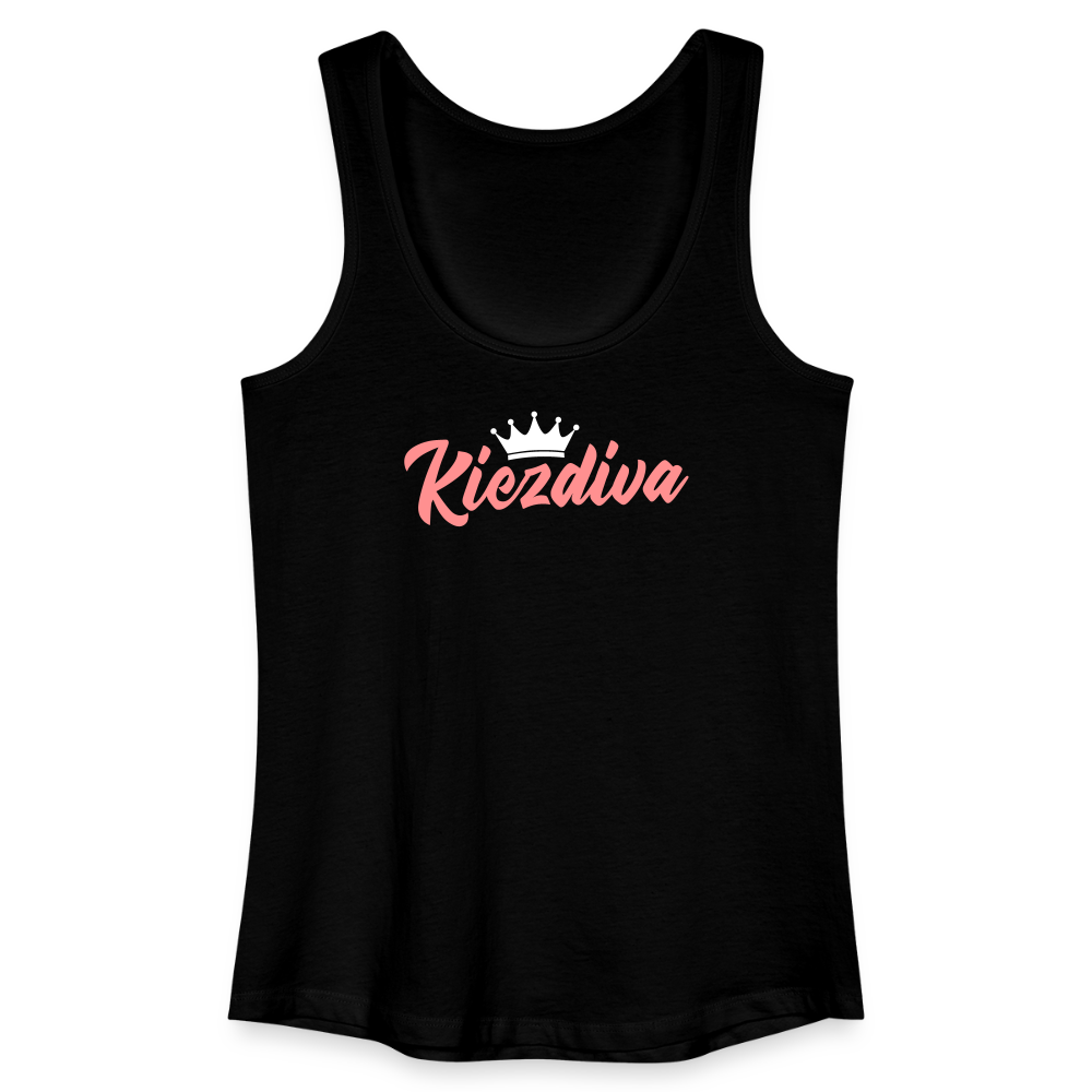 Kiezdiva - Frauen Bio Tank Top - Schwarz
