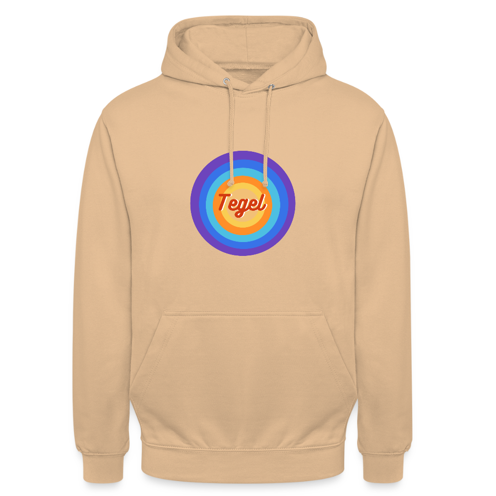 Tegel Retro - Unisex Hoodie - Pfirsich