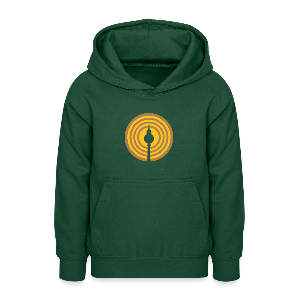 Berlin im Fokus - Teenager Hoodie - Flaschengrün