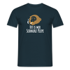 Dit is mir Schnurz Affe - Männer Premium T-Shirt - Navy
