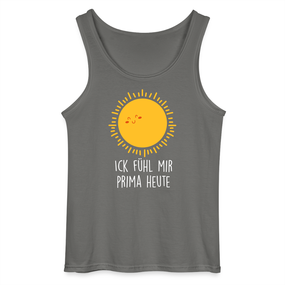 Ick fühl mir prima - Männer Tank Top - Anthrazit