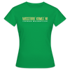 Misstrau' Kamel'n! (trinken wöchentlich) - Frauen Premium T-Shirt - Kelly Green