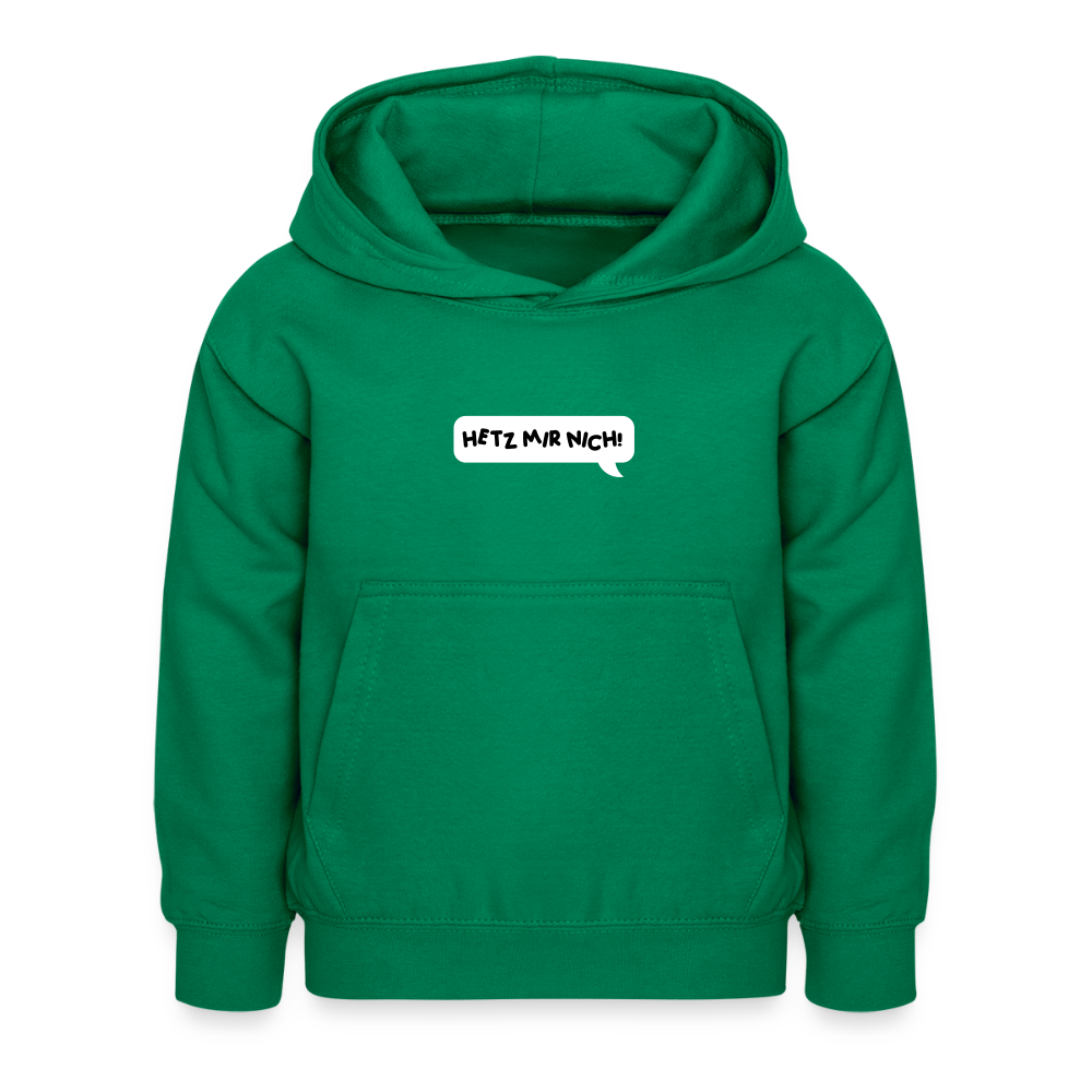Hetz Mir Nich! - Kinder Hoodie - Kelly Green