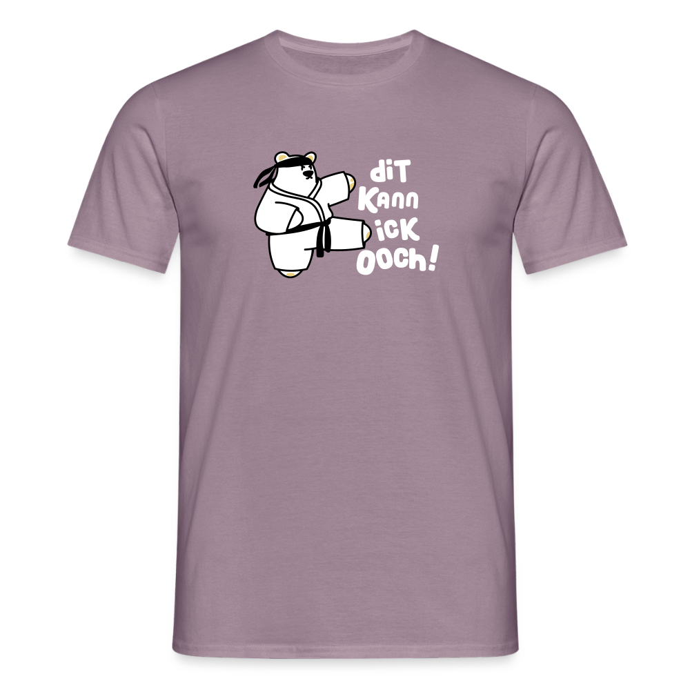 Dit kann ick ooch! - Männer Premium T-Shirt - Lilagrau