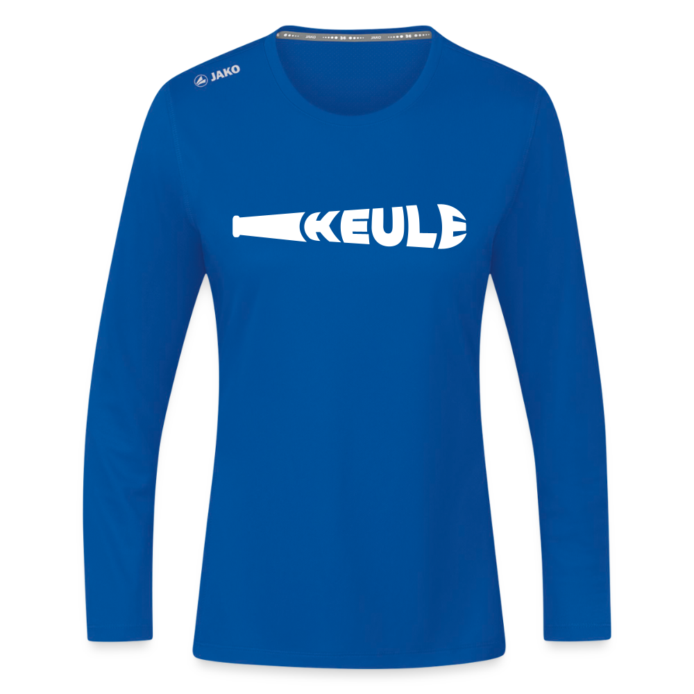 Keule - Frauen Sport Langarmshirt - Royalblau