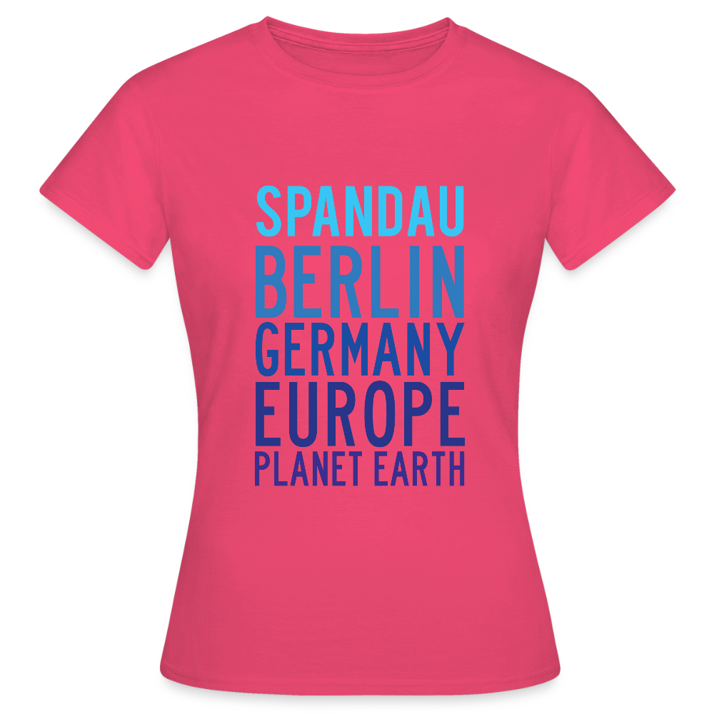 Spandau Planet Earth - Frauen Premium T-Shirt - Azalea