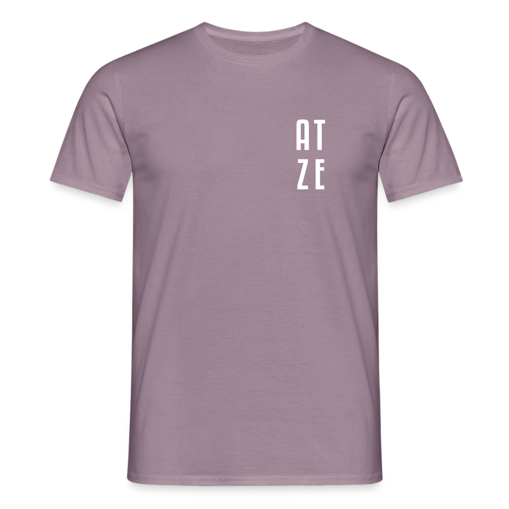 Atze - Männer Premium T-Shirt - Lilagrau