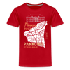 Panama oder Pankow - Teenager Premium T-Shirt - Rot