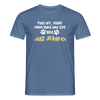 Janz Jefährlich - Männer Premium T-Shirt - Taubenblau