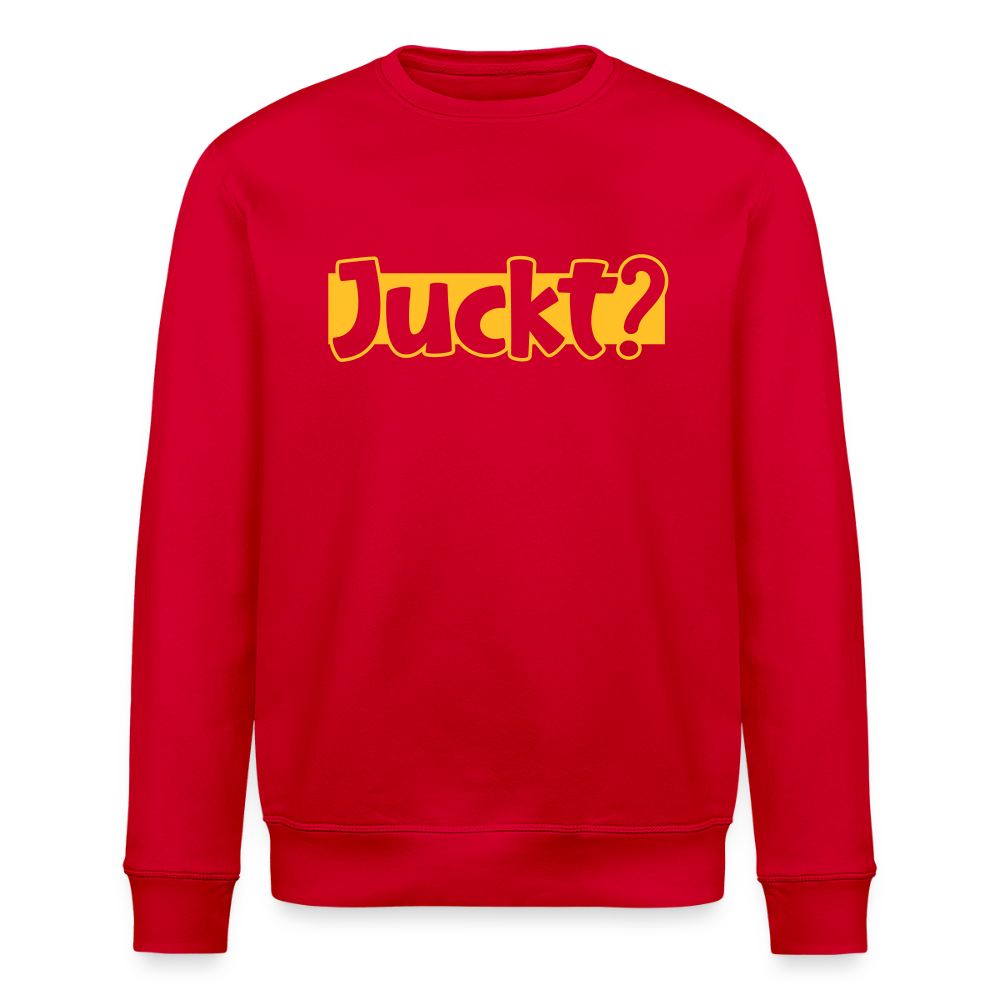 Juckt? - Unisex Bio Sweatshirt - Rot