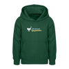 wär ick mal liejenjeblieben - Teenager Hoodie - Flaschengrün