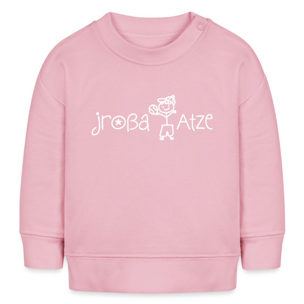 Jroßa atze - Baby Bio Pullover - Hellrosa